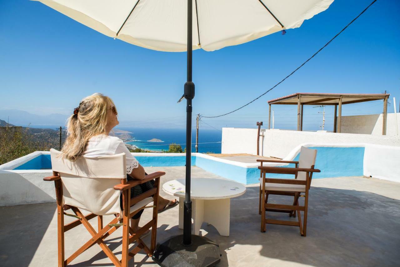 Splendid Sea View Villa Mirsini  Buitenkant foto
